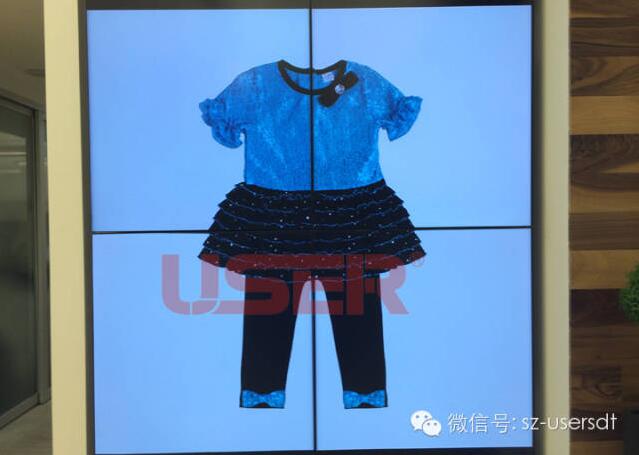 91视频网站（sè）專顯高清（qīng）液晶拚接屏進軍服裝（zhuāng）業！