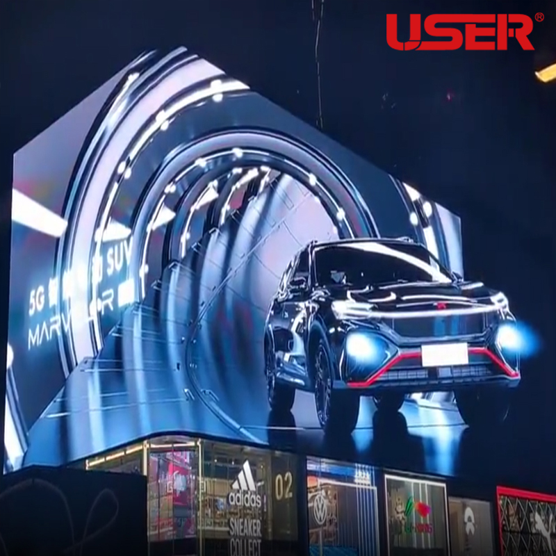 裸眼3D戶外P4全彩LED顯示屏（píng）